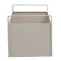 Ascher Wand-Pflanzenkasten Grau Natur
 2
