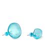 Bubble Wall hook Glass Blue 2