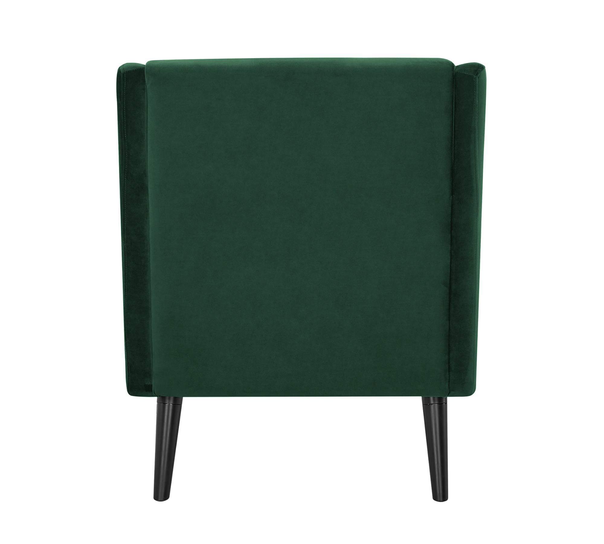 Sessel Samt Antikgrün 2