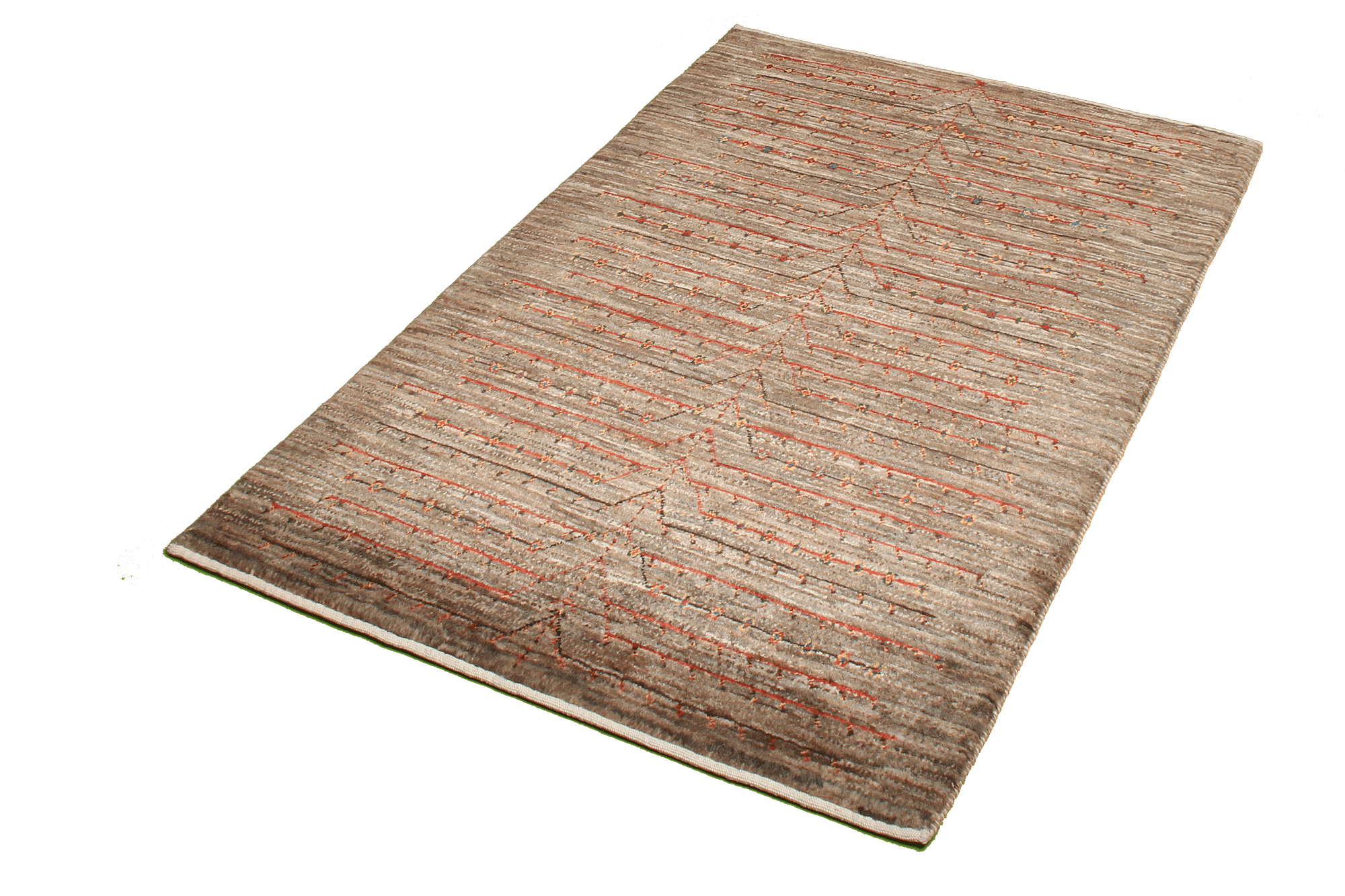 Rizbaf Gabbeh Rug Wool Brown 3