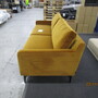 Astha Sofa 3-Sitzer Velour Matt Amber  5