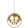 Multi-Lite Pendant Lamp Small Gold 4