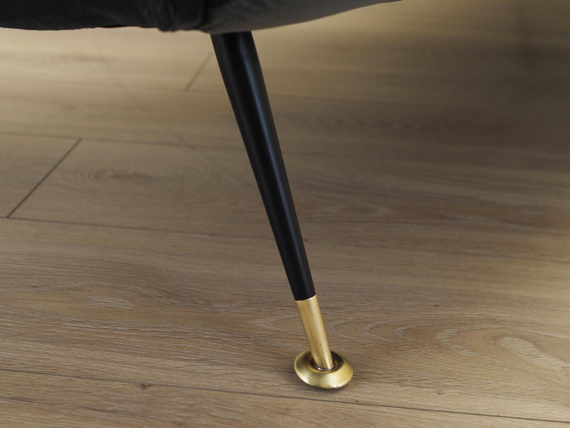 Sofa Grau 1970er Jahre 6