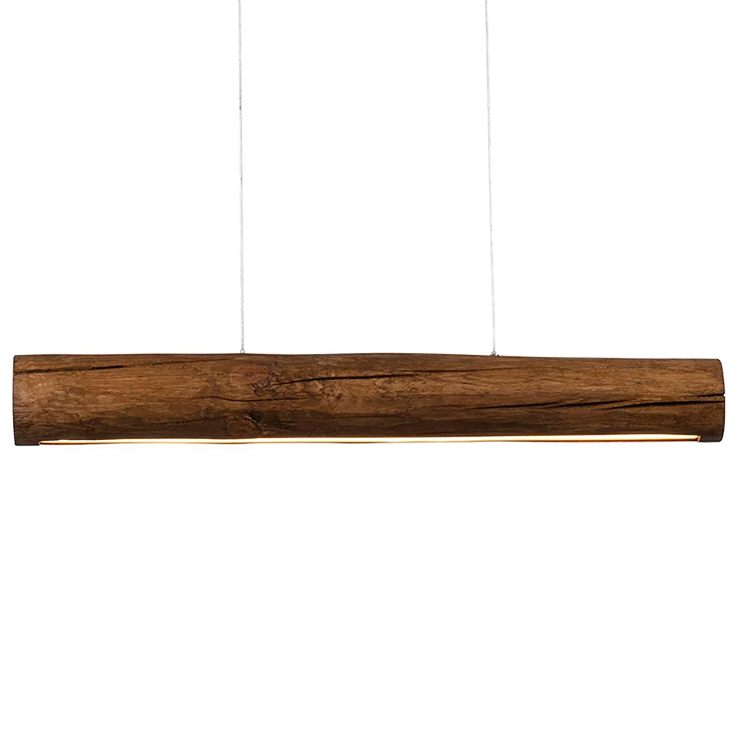 LED-Pendelleuchte Lukas Kiefer Massiv Stahl 0