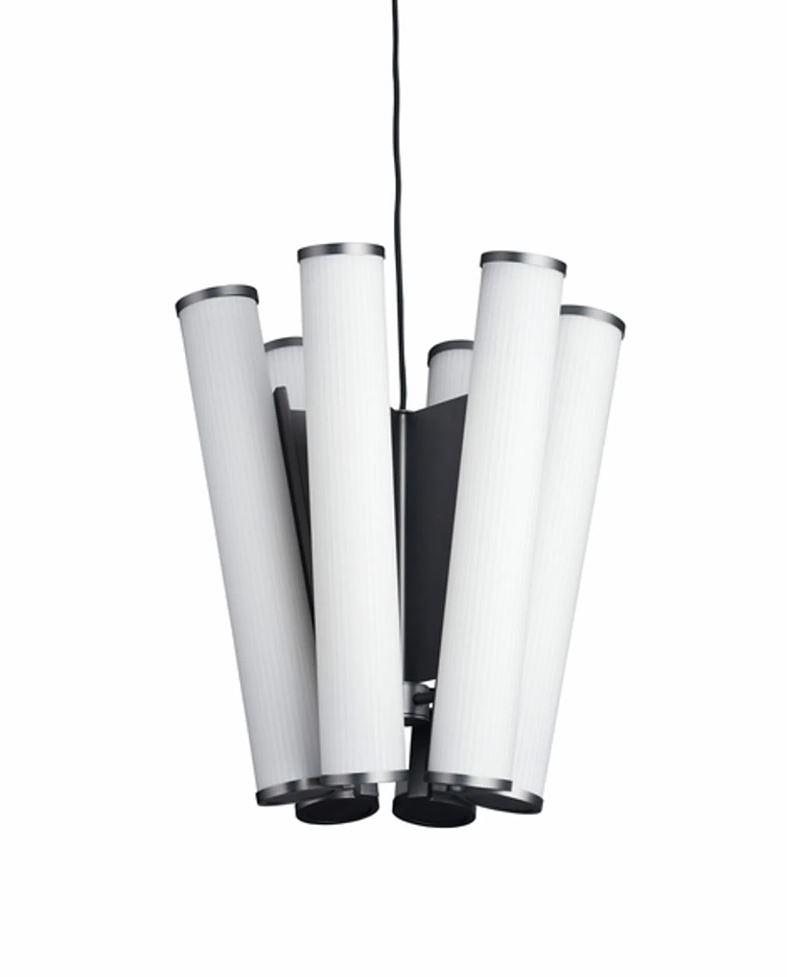 Deco Pendelleuchte Opalglas Eisen Ø40 cm 0