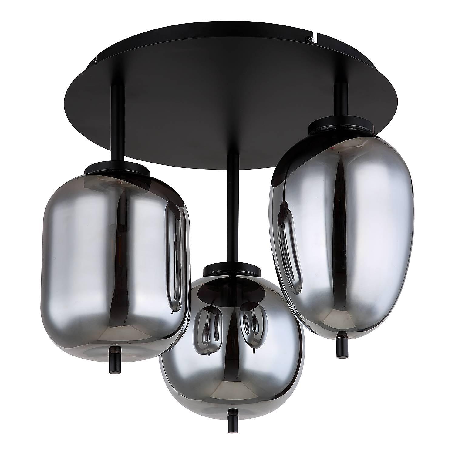 Deckenleuchte Blacky Schwarz 3