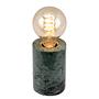 Frigid Tischleuchte 1-flammig Marmor Dunkelgrün 3