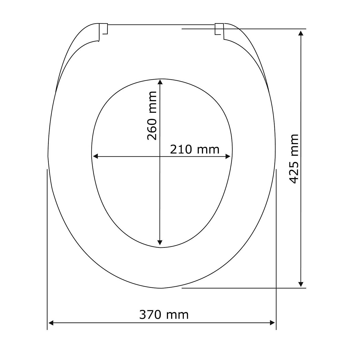 WC-Sitz Kilitten Bambus massiv 4