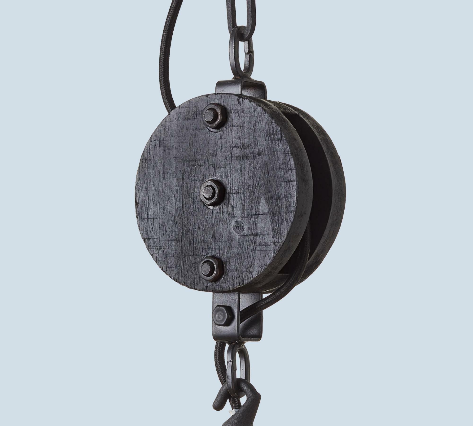 Pendelleuchte Holz Industriedesign 2