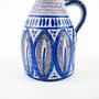Keramikvase mit Henkel 1960er Jahre 4
