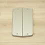 2x Mirror Wood Grey 1960s 4