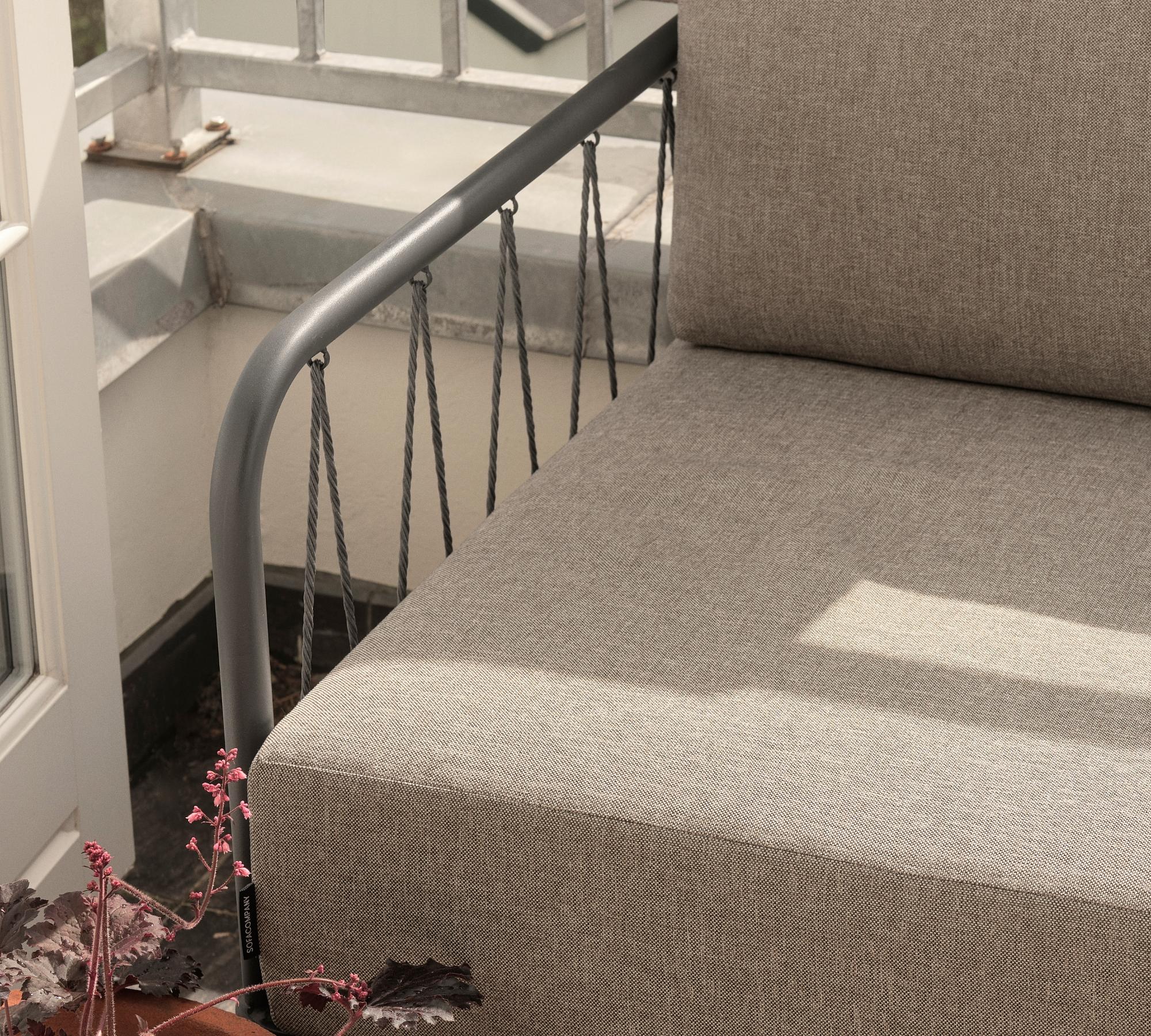 Hadley Outdoor Corner Module Sesame 4