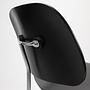 LCM Dining chairs Plywood Chrome Ash Black 3