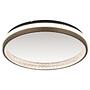 Della LED ceiling light 1-light acrylic glass iron black 0