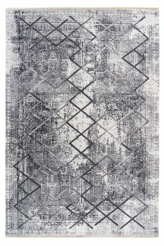Valencia Teppich Grau 150 x 230 cm 0