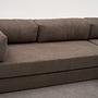 Comfort Schlafsofa Récamiere Rechts Grau 7