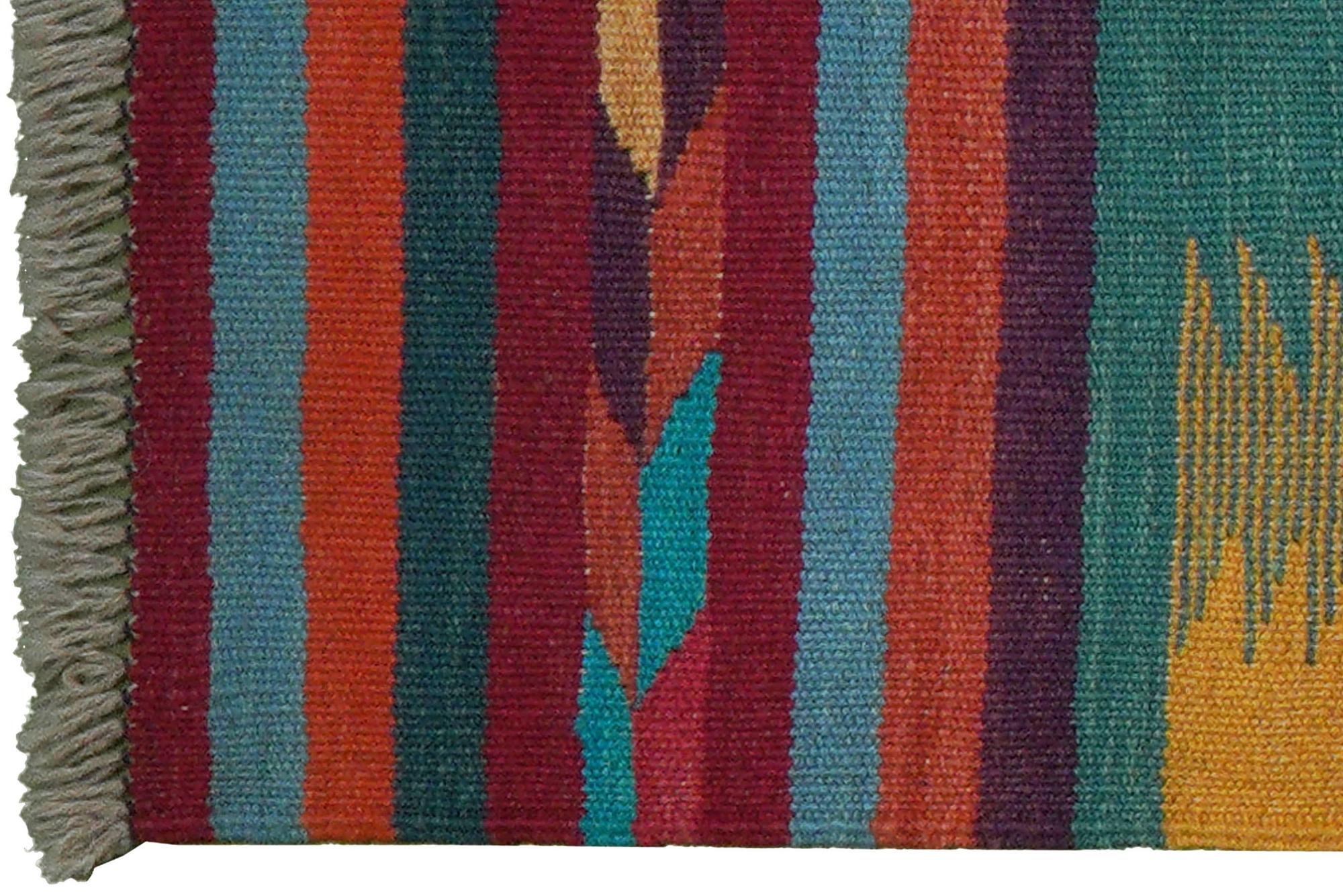 Kelim Gashgai Carpet Wool Multicolored 1