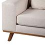 Corner Sofa Japandi 3-Seater Right Beige 8