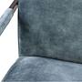 2x Boston Esszimmerstuhl Textil Metall 3