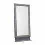 Vintage Mirror Beechwood Grey 1960s 0
