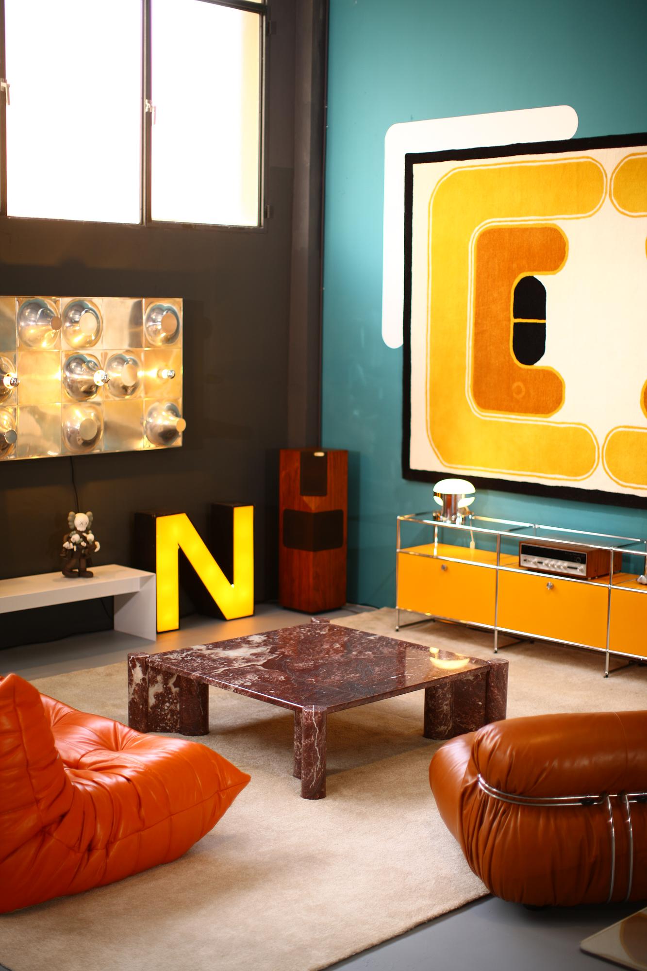 Jumbo Marble Coffee Table 1965 1