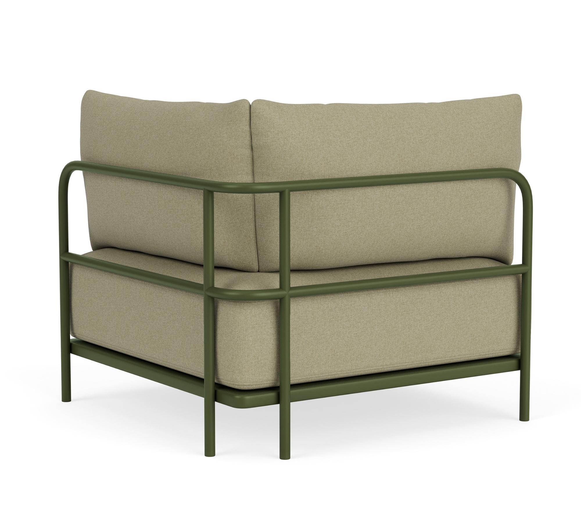Vincent Outdoor Eckmodul Clary Sage Green 1
