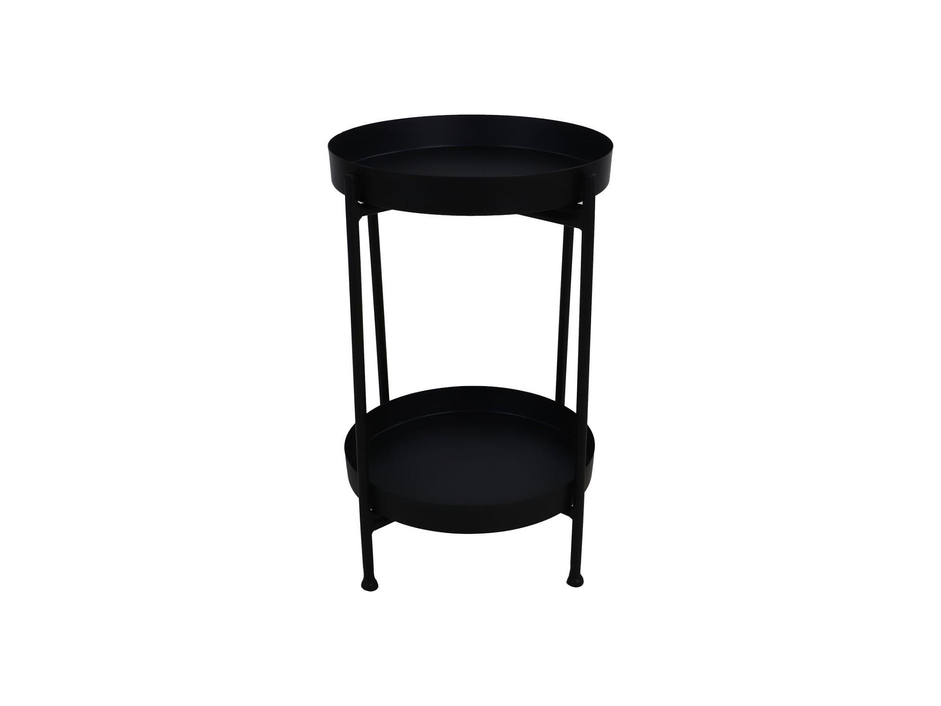 Runder Beistelltisch Metall ø35cm 0