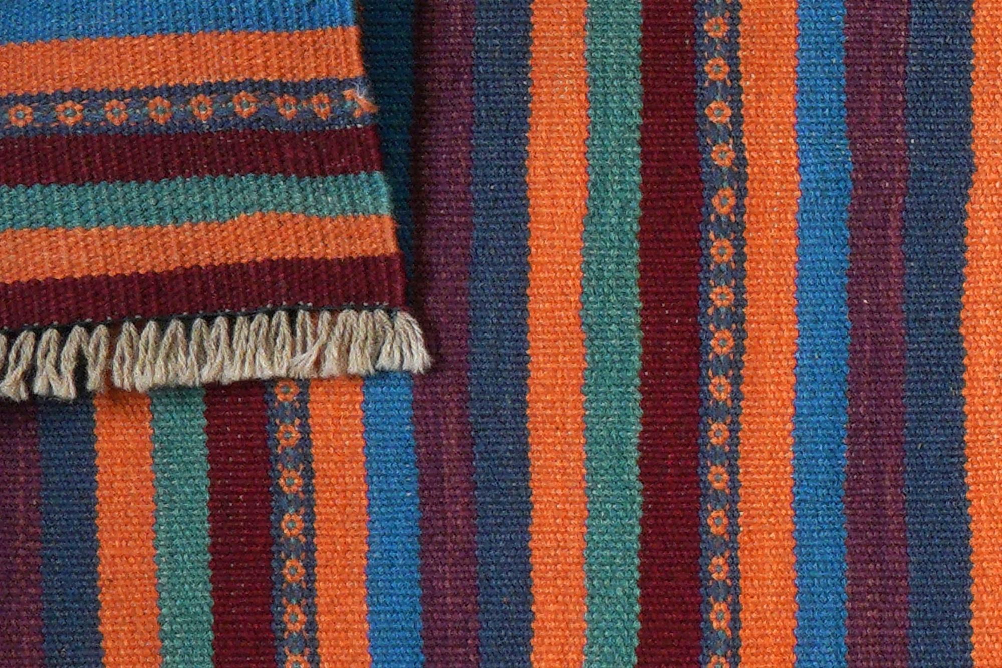 Kilim Gashgai Teppich Mehrfarbig 4
