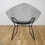 Bertoia Diamond Chair Schwarz  4