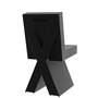 X-CHAIR Stuhl Schwarz 1