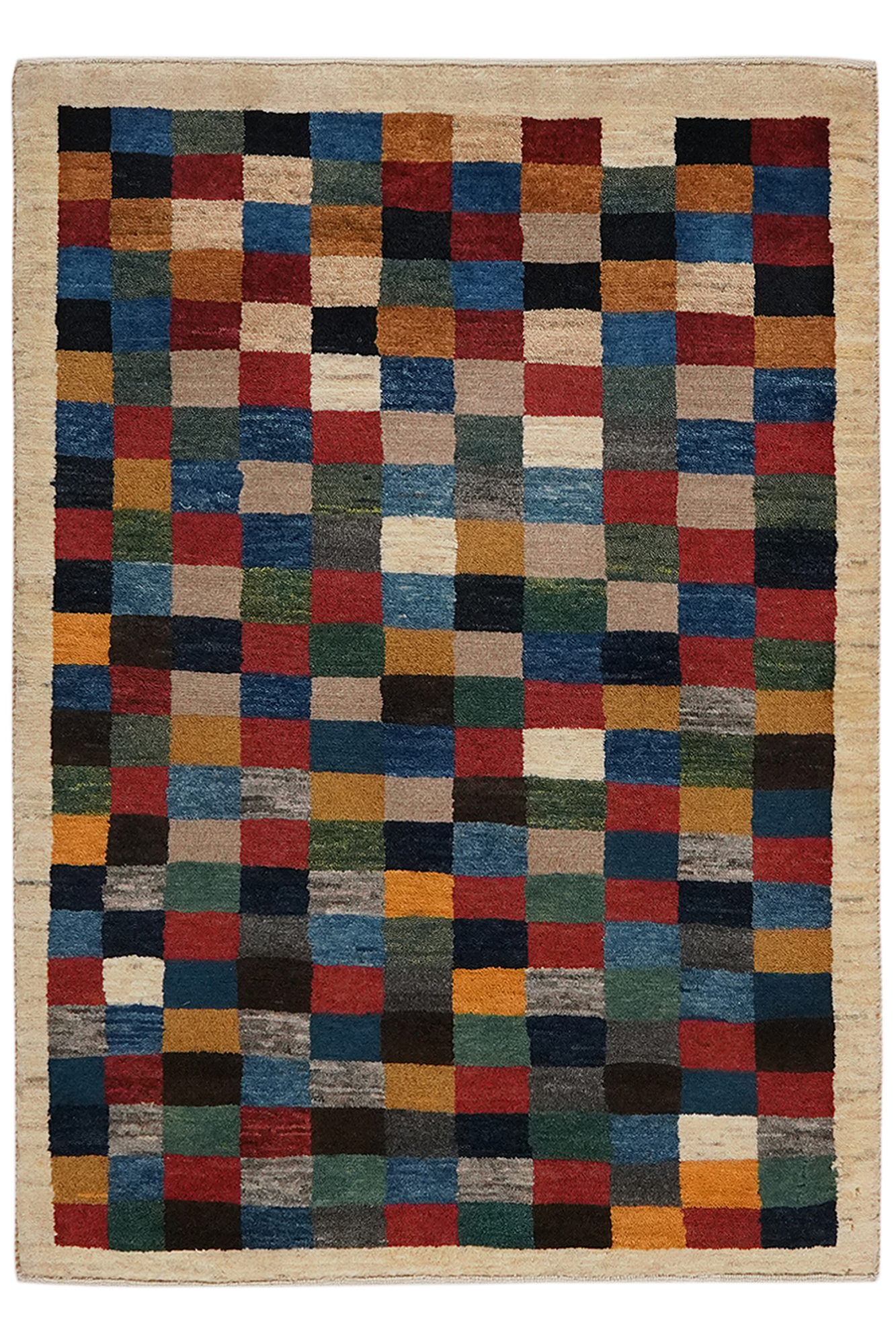 Rizbaf Gabbeh Carpet Wool Multicolored 0