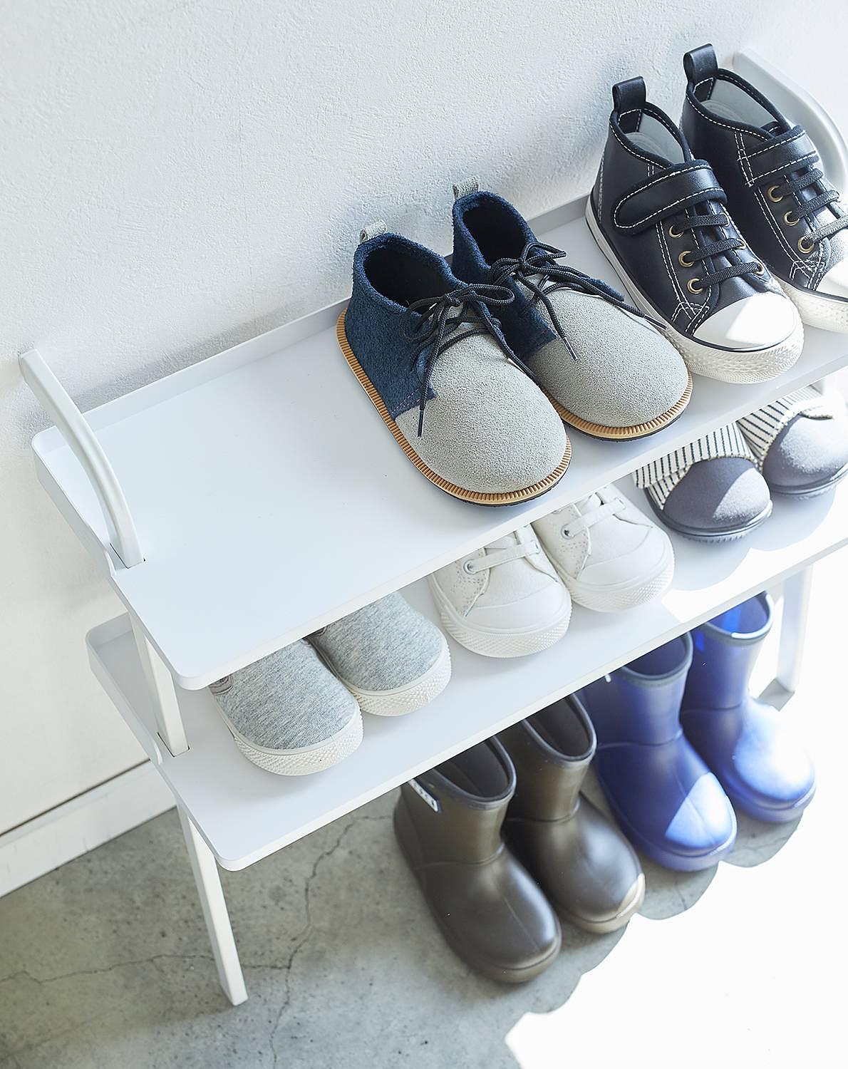 Schuhregal Frame Kids Stahl Weiß 4