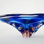 Cobalt bowl Blue 1970s 5