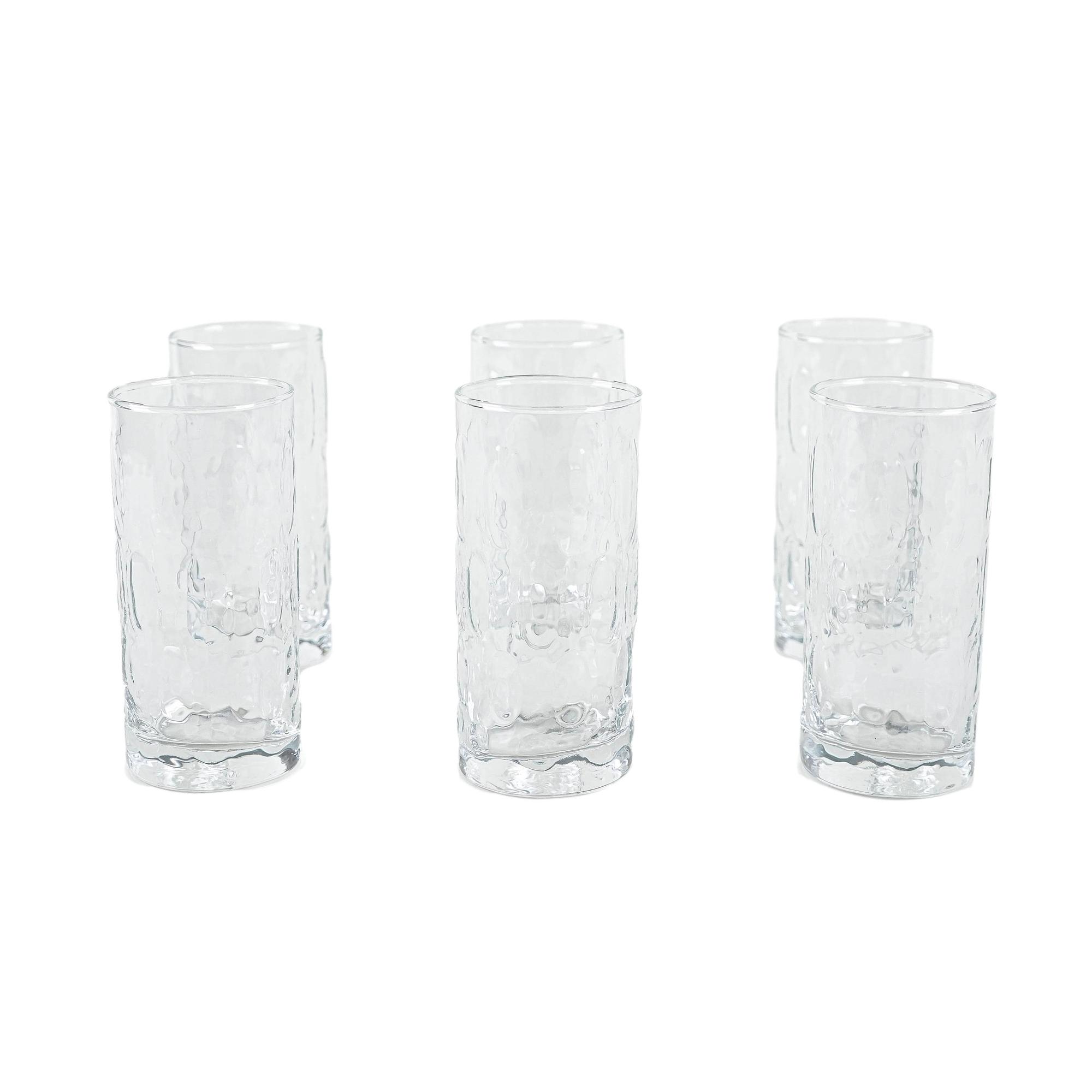 Set of six glasses 1970s 0