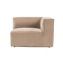 Modulsofa Rechts 1-Sitzer Cappuccino 3