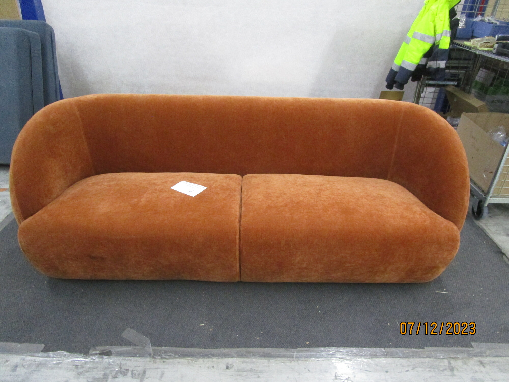 Design-Award-Winning Paula Sofa 3-Sitzer Moss Rust 6