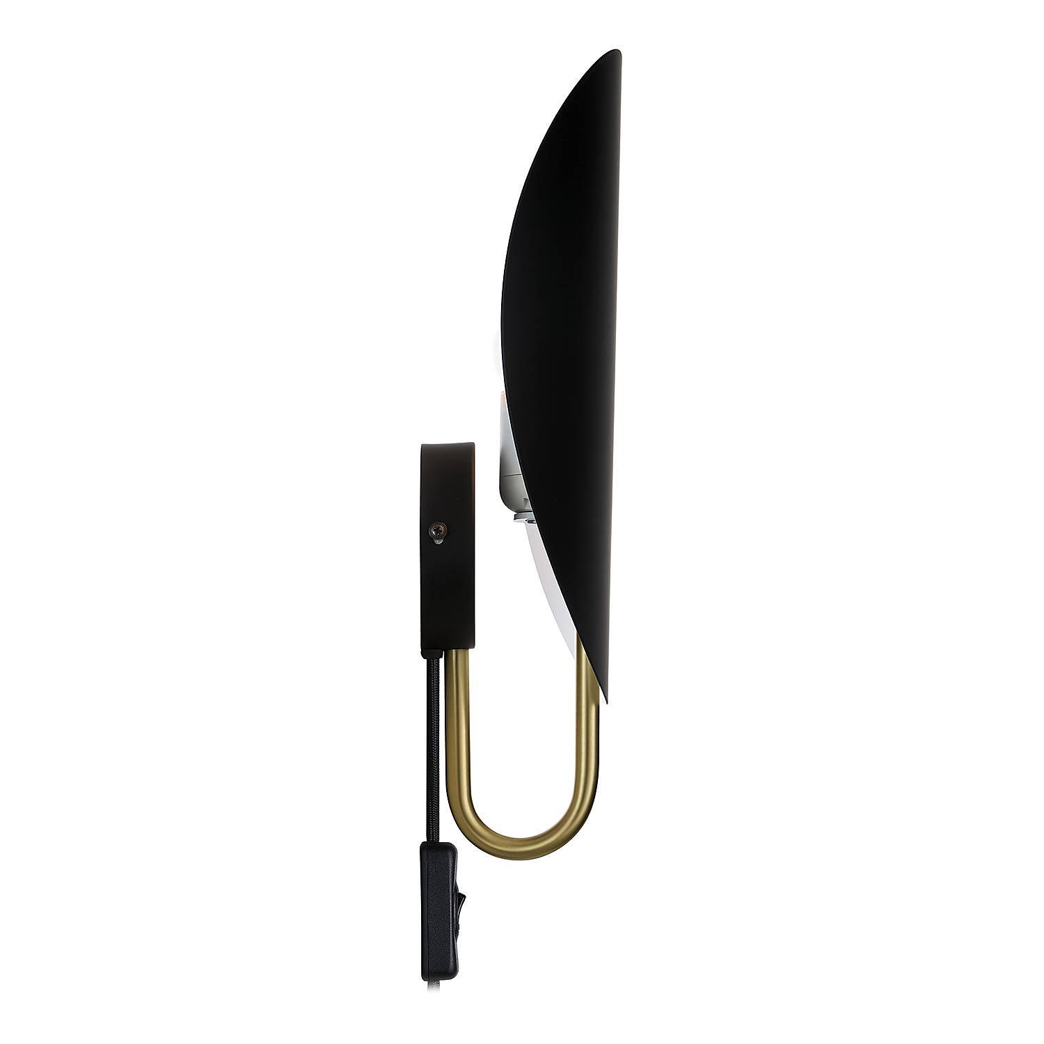 Spargo Wandleuchte Aluminium Schwarz 4