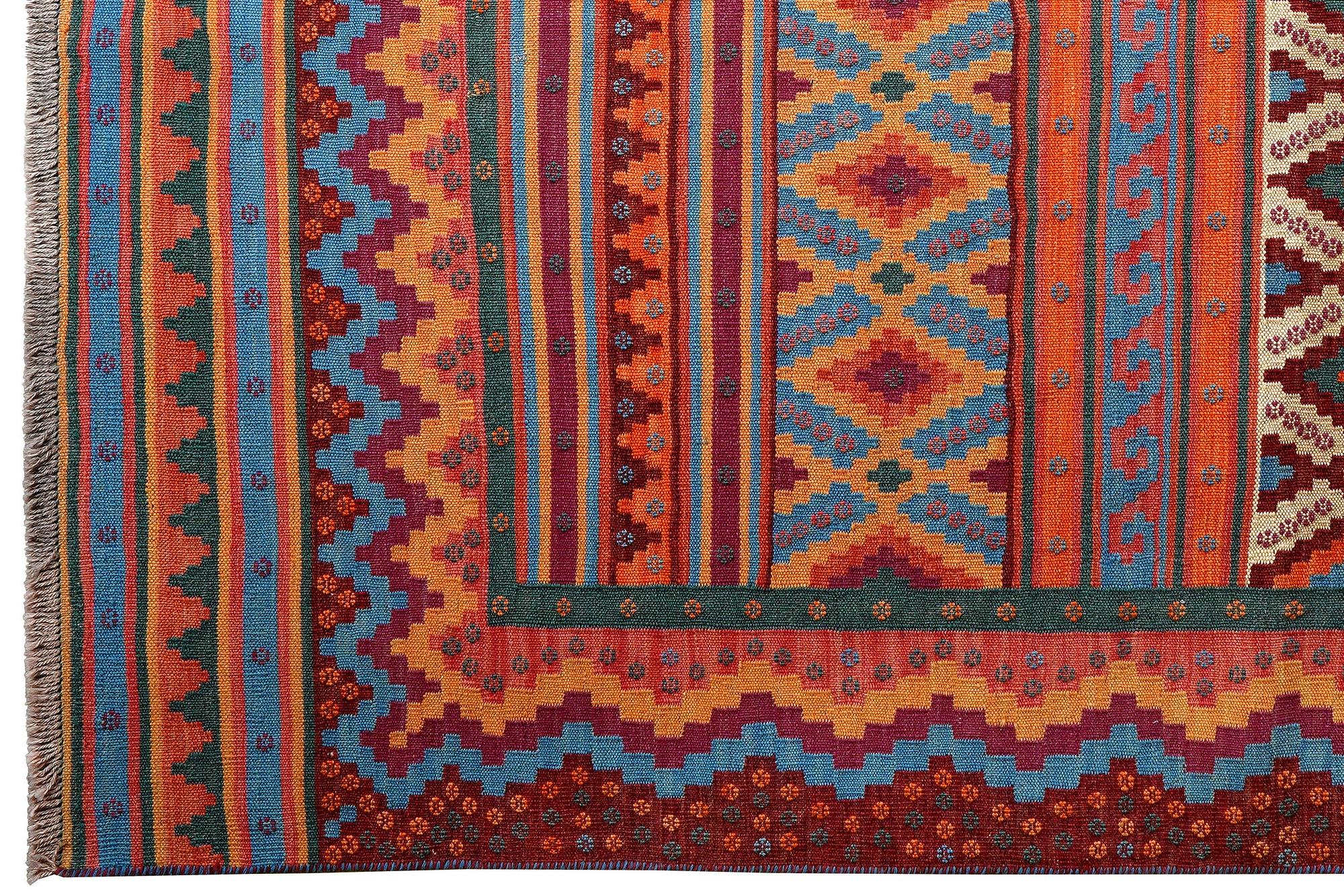 Sumak Sirdjan Tappeto Multicolore 0