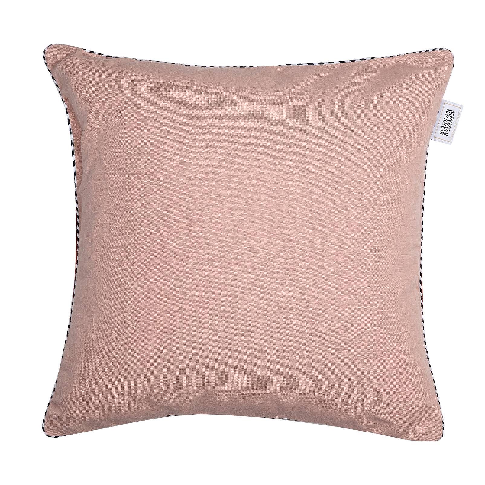 SW-Doppio Kissenbezug Mischgewebe Rosa 0