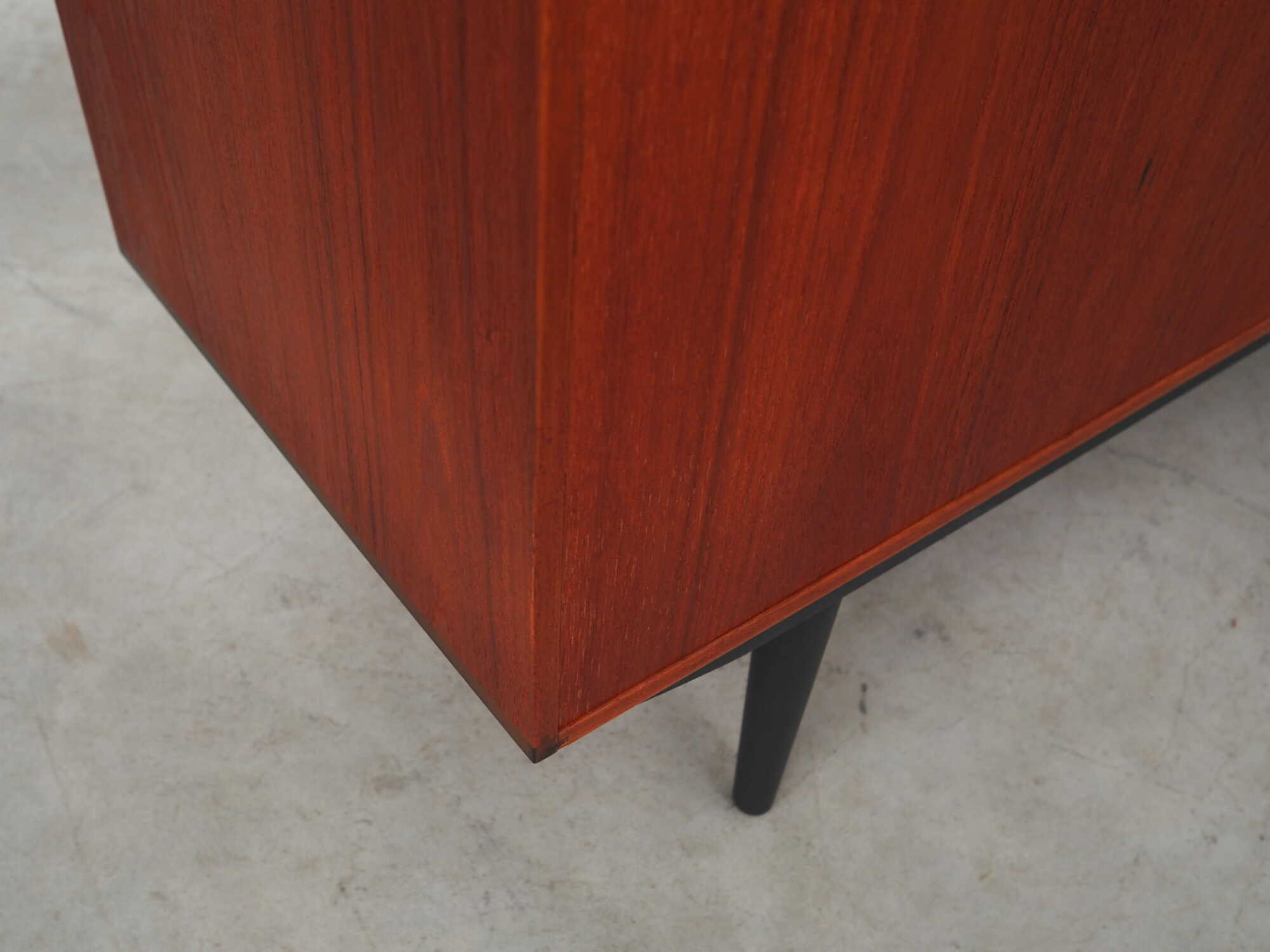 Vintage cabinet teak brown 1960s 9