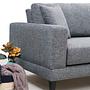 Nordic 2-Seater Sofa Grey 2