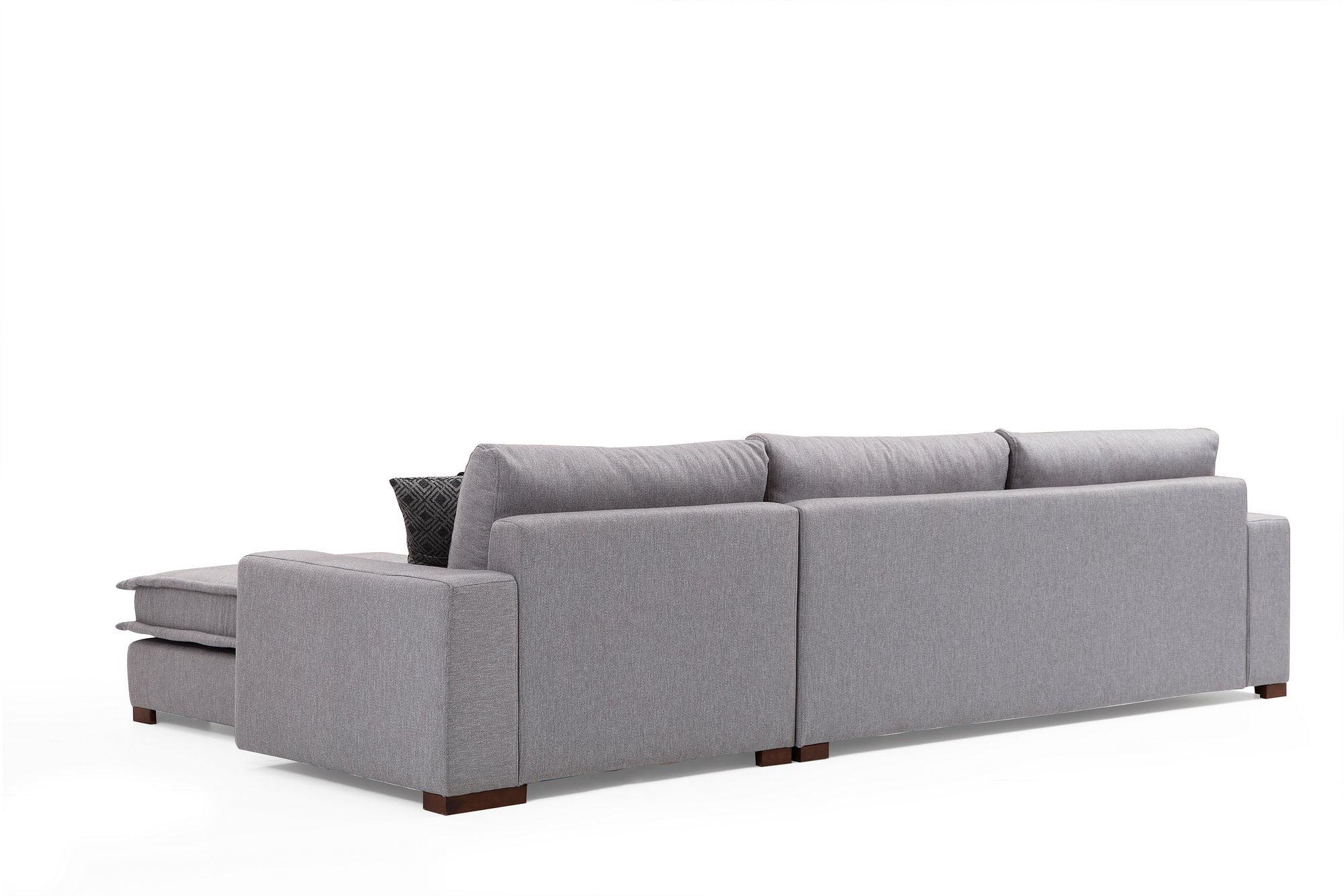 Lena Right Corner Sofa Light Grey 2