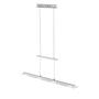 Tenso LED-Pendelleuchte Glas Eisen 3-flammig 1