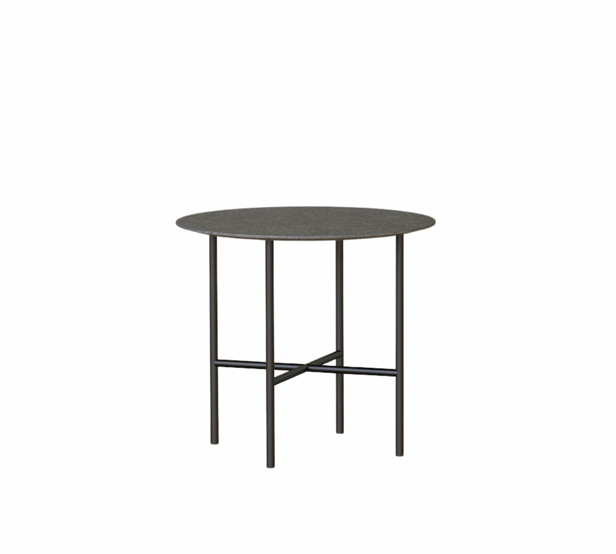 2x Twins Sessel & Beistelltisch Textil Aluminium Grau 2