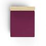 Fitted sheet cotton Purple 100cm x 200cm 1