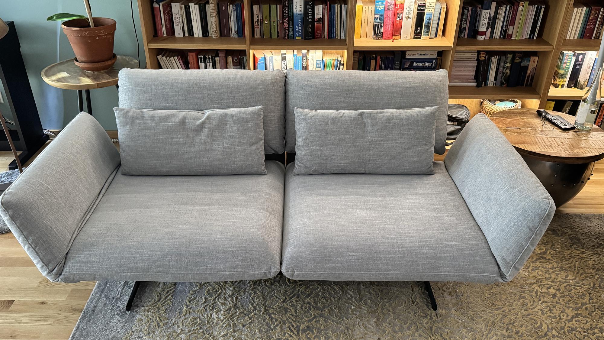 Messina Sofa 2-Sitzer Grau 5