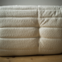 Togo Corner Sofa Bouclé White 3