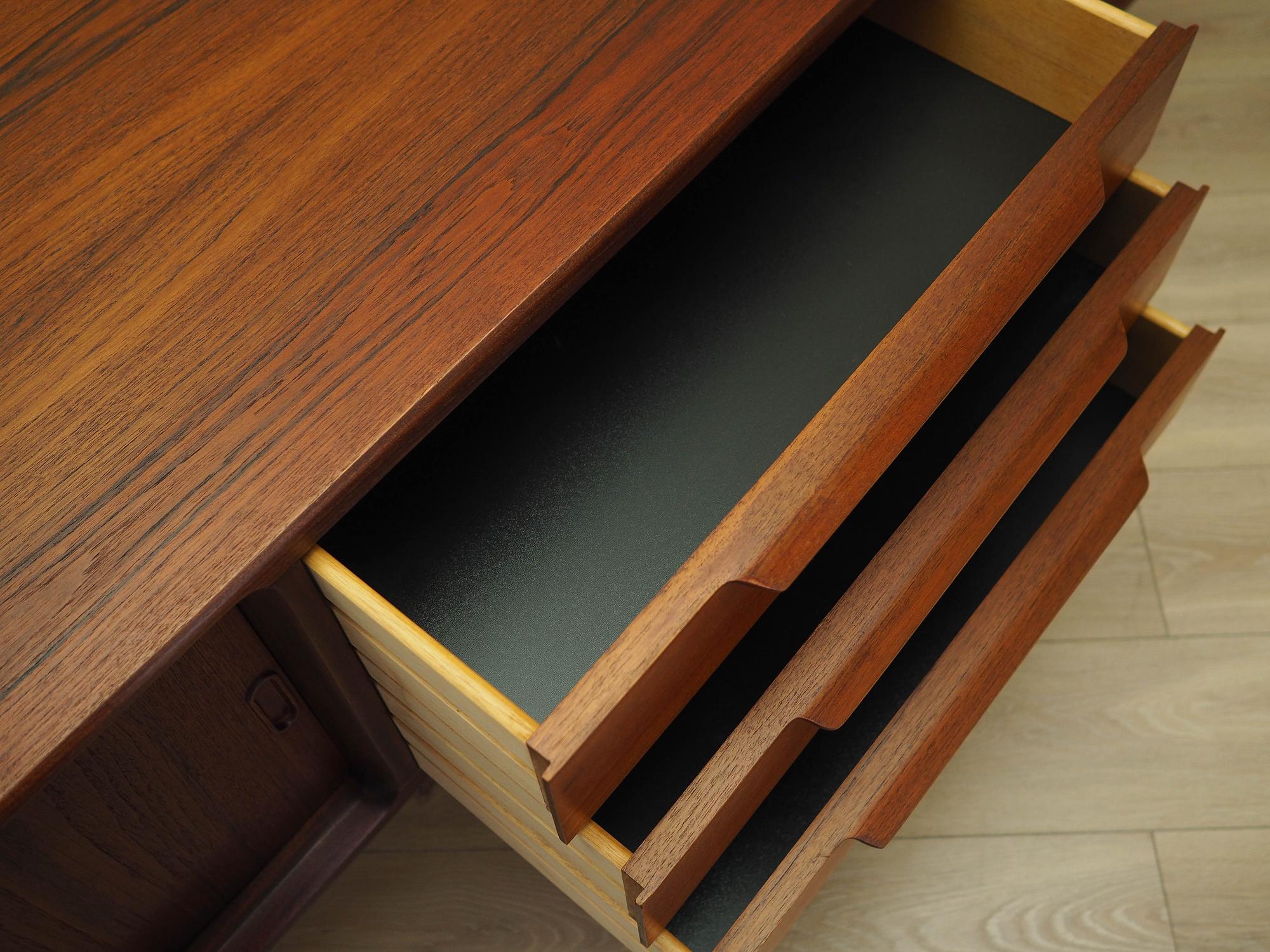 Sideboard Teak wood Brown 1970s 13