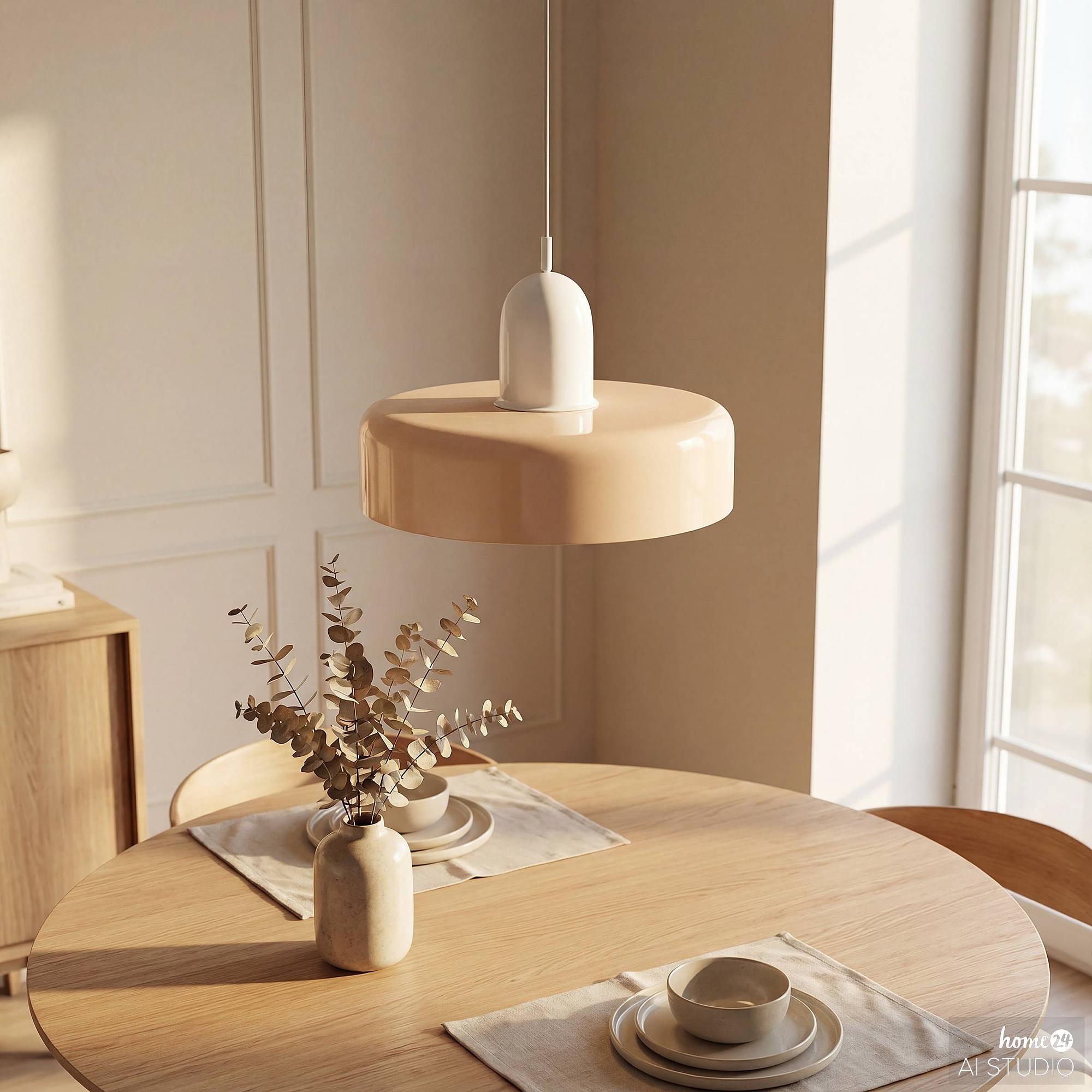 Kantha Pendelleuchte Glas Eisen Weiß 3