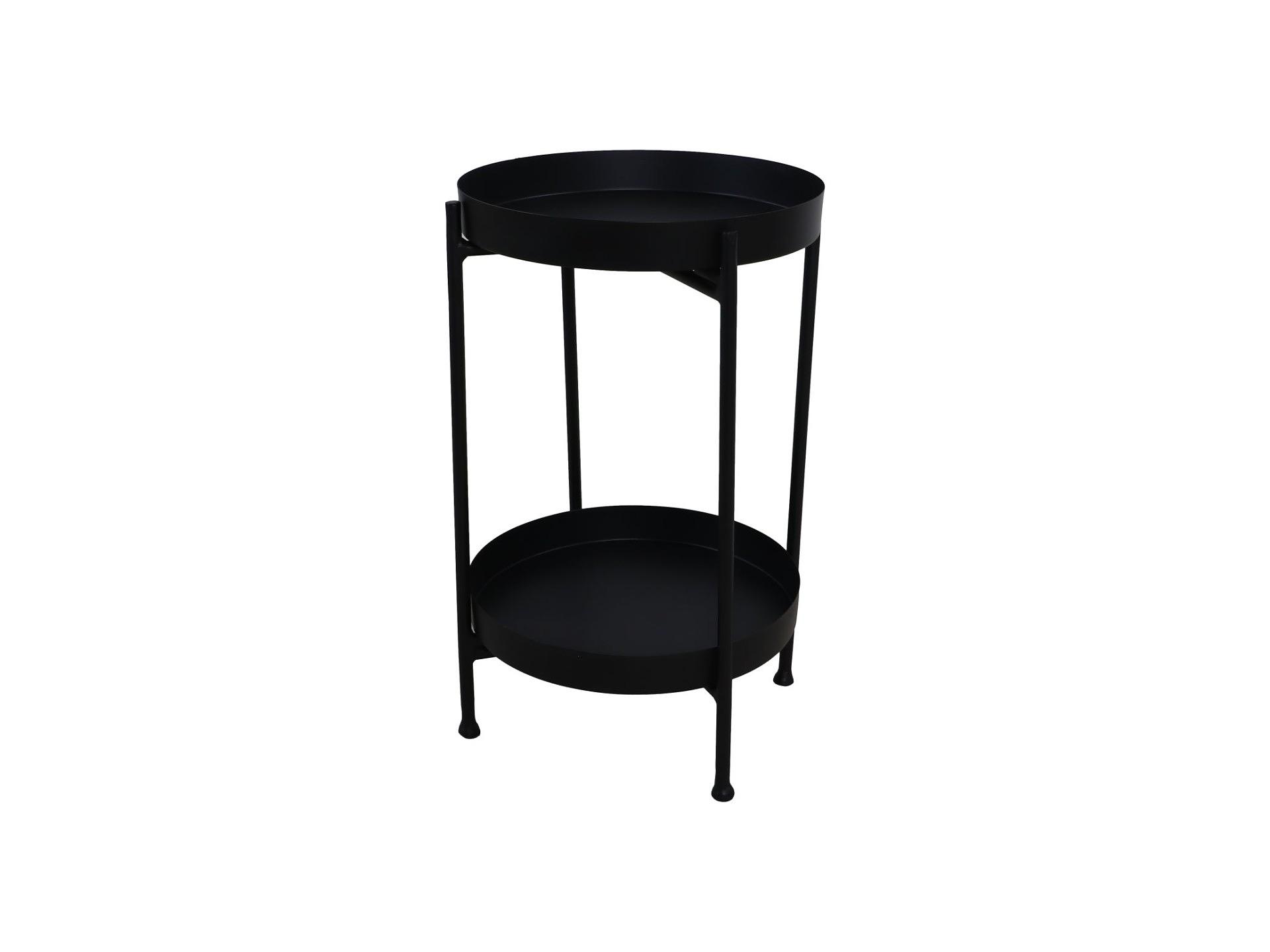 Runder Beistelltisch Metall ø35cm 1